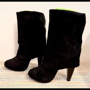 Black Slouch Boots